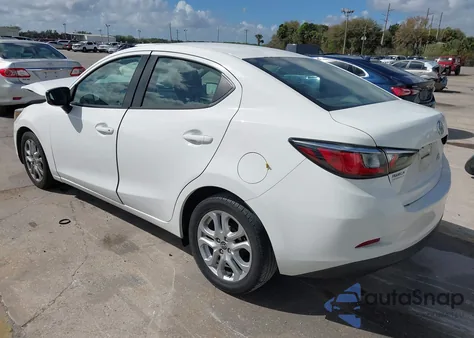 2016 Scion Ia from USA, damaged, VIN 3MYDLBZV7GY141376